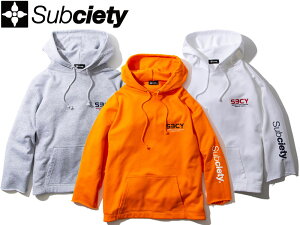 Subciety �T�u�T�G�e�B �p�[�J�[ �v���I�[�o�[�p�[�J�[ �v���p�[�J�[ �p�[�J CUTOFF PARKA 102-31490 ���t���N�^�[ �g�b�v�X �X�g���[�g �R�[�f�B�l�[�g LOGO BLACK GRAY �� �O���[ M L XL