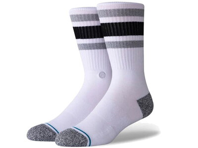 楽天市場 Stance Socks スタンス ソックス A556abos Boyd St Mens Infiknit インフィニット 耐久性 大人 メンズ 男性 男性用 靴下 長い靴下 Crew クルー丈 プレゼント 贈り物 オシャレ 正規品 シンプル White 白 白い靴下 靴下 メール便 送料無料 Brayz