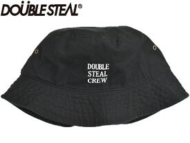 ダブルスティール DOUBLE STEAL DOUBLESTEAL バケット ハット バケハ 帽子 413-92028Regular Bucket hat 黒 ブラック BLACK ストリート ファッション メール便 シンプル