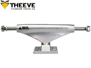 THEEVE �V�[�u �g���b�N TRUCK TRACK THEEVE TRUCK TIAX V3 RAW 5.0 Ti �`�^�� �A�N�X�� �`�^�j�E�� �n�[�h�R�A�u�b�V�� SKATE �X�P�{�[ �X�P�[�g�{�[�h �V���o�[ SILVER