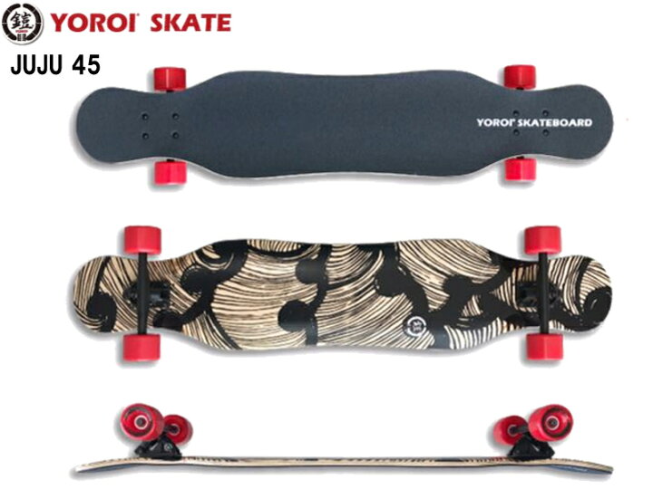 楽天市場】雪板 YOROI SKATE ヨロイ 鎧 スケート スケボー JUJU 45 