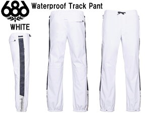 686 SIX EIGHT SIX VbNX GCg VbNX Waterproof Track Pant j  Vv zCg Y fB[X Xm[EFA[ EFA M2WCST05 {gX pc L XL Xm[{[h Xm{[ {K