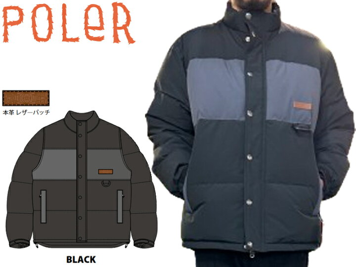 楽天市場】POLER OUTDOOR STUFF ポーラー MEN´S 60/40 GUIDE DOWN 