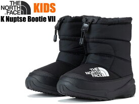 THE NORTHFACE ザ ノースフェイス K Nuptse Bootie VII NFJ52288 雪 ヌプシ ブーツ ブーティー 靴 防水 冬 20cm 21cm 22cm 可愛い キッズ KIDS キッズサイズ 幼稚園 子供 子供用 オシャレ靴 オシャレ 冬靴