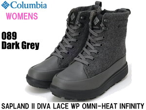 Columbia RrA u[c EB^[u[c SAPLAND II DIVA LACE WP OMNI-HEAT INFINITY Tbvh EH[^[v[t Ijq[g fB[X  YL6991 089 Dark Grey C Xm[u[c h h h