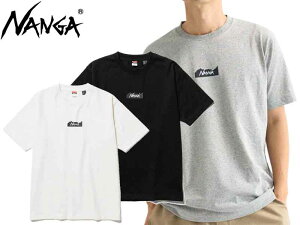 NANGA iK TVc  eB[Vc ECO HYBRID MT LOGO TEE GR nCubg }Ee S WXgtBbg TCN RbgLv AEghA ނ zCg O[ ubN NW2211