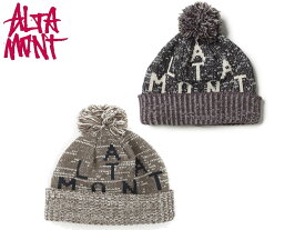 アルタモント ALTAMONT オルタモント Source Pom Beanie ビーニー ボンボン付き ニット帽 ニットキャップ メンズ ファッション カジュアル