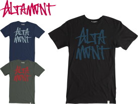 ALTAMONT アルタモント オルタモント Tシャツ 半袖 プリント カットソー Stacked Tee 3130000600 ストリート系 スケート スケートボード スケート メール便対応