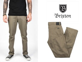 ブリクストン BRIXTON Reserve Pant リザーブパンツ チノパン ワークパンツ メンズ ファッション 男性用 洋服 SKATE SURF スノーボード スケボー サーフィン