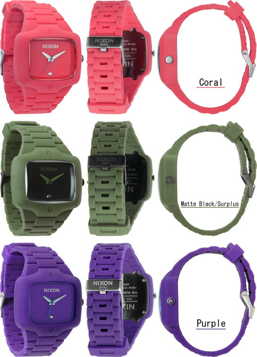 楽天市場】【訳アリ品】NIXON ニクソン RUBBER PLAYER ラバー 
