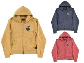 Subciety サブサエティ メンズ パーカー ジップアップ トップス SBF5641 ZIP PARKA -AUTHENTIC- ブラック ベージュ M ストリート ファッション OLLIE SAMURAI オーリー サムライ