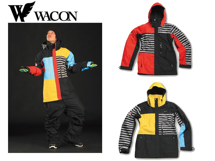 楽天市場】【送料無料】WACON ワコン 和魂 CENTRAL スノーボードウェア  