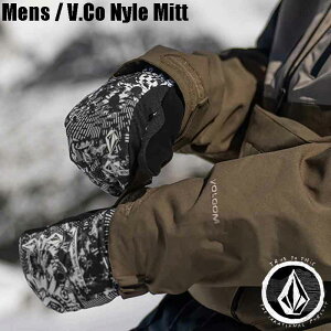 VOLCOM {R HR {Ki O[u  J6852307 NYLE MITT BLACK Xm[ Xm[{[h SNOWBOARD ~g ~gO[u Y j MENS   O[u[Vt 䂪񂾎s͗l