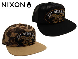 【NIXON ニクソン】 キャップ メッシュ CAP スナップバック 帽子 アパレル USS TRUCKET HAT スケボー サーフィン スノボー 日本正規品