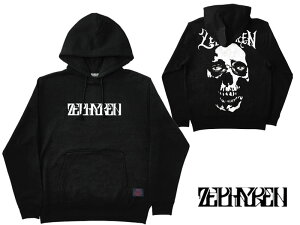 ZEPHYREN �[�t�@���� PARKA-Skull head- �p�[�J�[ �g�b�v�X �v���I�[�o�[ �t�[�h�p�[�J�[ �X�g���[�g �t�@�b�V����