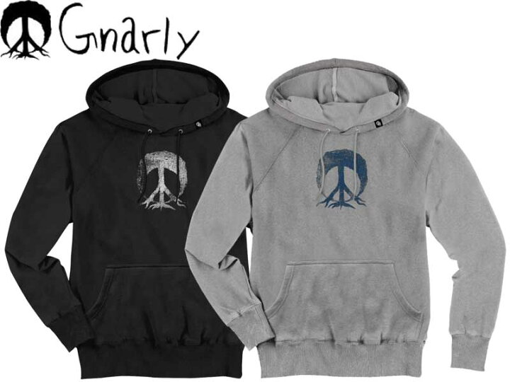 楽天市場】GNARLY ナーリー Vintage Tree Hood プルオーバーパーカー 