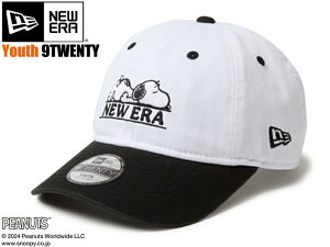 NEW ERA j[G CAP Xq Lbv q KIDS 14432161 Youth 9TWENTY PEANUTS Xk[s[ AWX^u J[uhoCU[ tgcȂ WHITE  zCg {Ki hJ NEWERA