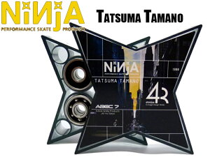 NINJA BEARINGS jW E xAO ABEC7 Tatsuma Tamano ʖ C signature XP[g{[h XP{[ skate Xg[g p[N star case X^[P[X VOlC`[ g^ TOYOTA  [֑Ή