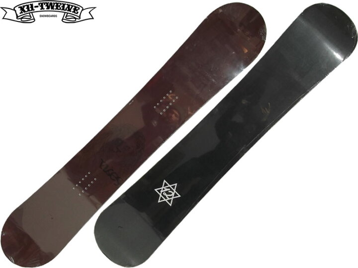 楽天市場】TWELVE 12 スノーボード ボード 板 スノボ 158 snowboard 