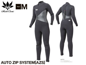 �y1�_�̂݁zAXXE CLASSIC �Z�~�h���C �A�b�N�X�N���V�b�N LADIES 4/3mm Type-M AUTO ZIP SYSTEM BACK ZIP �o�b�N�W�b�v �W���[�W ���q �� ���f�B�[�X �E�F�b�g�X�[�c �T�[�t�B�� SURF ML