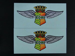 KONI �����V���b�N��p �X�e�b�J�[ (2���Z�b�g) �������E�C���O�R�j�[�p �ėp ���� ��Ńo�C�N 2002
