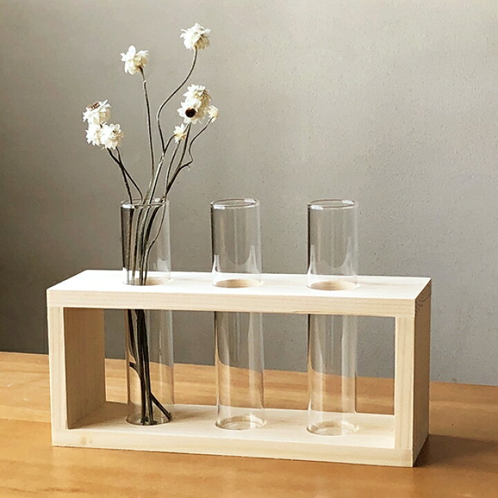 楽天市場 一輪挿し L ガラス おしゃれフラワーベース 花瓶 花器 Brea 楽天市場店