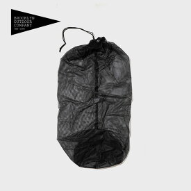 日本初上陸 NY発 BOC ( BROOKLYN OUTDOOR COMPANY ) ブルックリン The Sleeping Bag Storage Mesh 寝袋用メッシュ保存袋