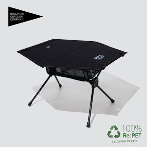 �yALL10%OFF��X'mas SALE�z�y��N�ۏ؁z���{���㗤 NY�� BOC ( BROOKLYN OUTDOOR COMPANY ) �u���b�N���� The RePET 600D Folding Hexa Table �܂��� �e�[�u�� �Z�p�` �L�����v �R���p�N�g �z �A�E�g�h�A �e�[�u�� �y