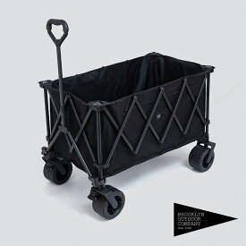 【一年保証】日本初上陸 NY発 BOC ( BROOKLYN OUTDOOR COMPANY ) ブルックリン The Folding Wagon XL フォールディングワゴン XL 折り畳み式 ワゴン BLACK