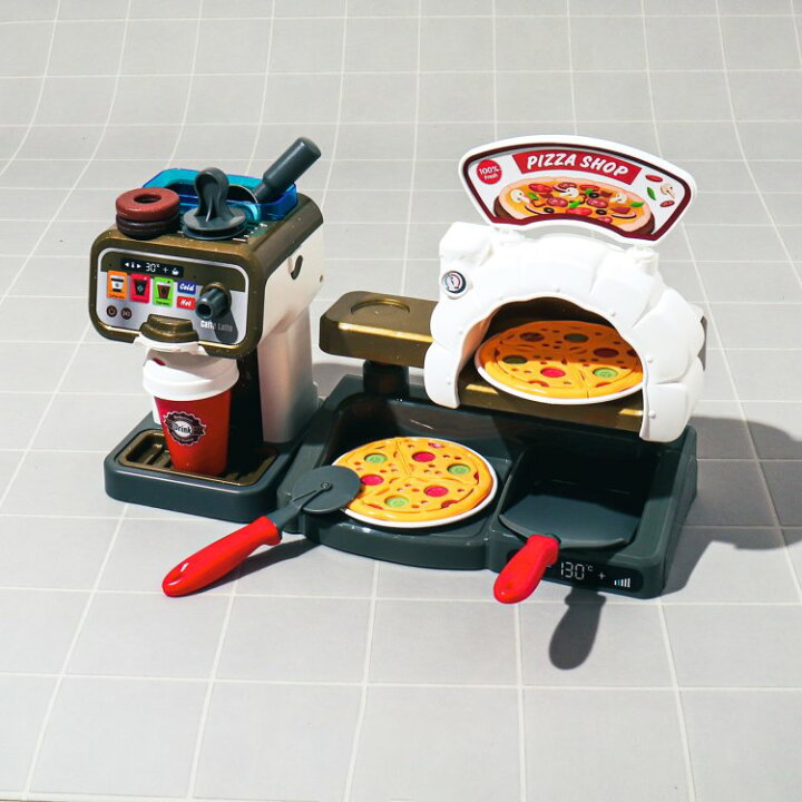 楽天市場 F O Toybox コーヒーメーカー ピザ台セット 男の子 女の子 子供服 キッズ ベビー 玩具 おもちゃ 知育 かっこいい かわいい エフオー Fo F O Online Store 楽天市場店