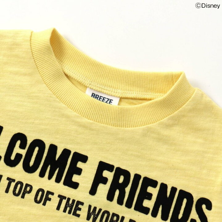 市場 ブリーズ 子供服 カットソー ミッキー柄 赤 95 Breeze 男の子 Tシャツ