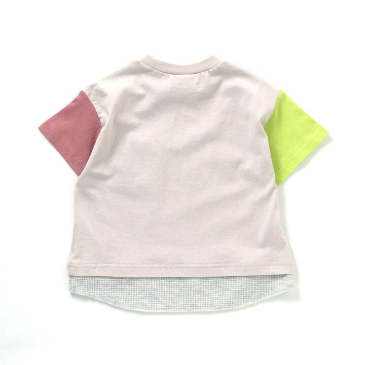 【CP】ポケット付きレイヤード風Tシャツ ▽▽ 男の子 女の子 BREEZE ブリーズ 子供服 キッズ ベビー 半袖Tシャツ トップス 通学 夏 夏物 エフオー FO △△ j207223 Store スラッシュバイカラーロゴTシャツ ▽▽ 男の子 女の子 BREEZE ブリーズ 子供服 キッズ ベビー 半袖Tシャツ トップス 通学 夏 夏物 エフオー FO △△ j307223