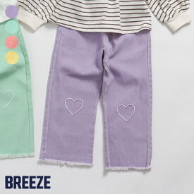 MY_HEART_カラーパンツ ▽▽ 女の子 BREEZE ブリーズ 子供服 ブランド キッズ ベビー パンツ 長ズボン ボトムス おしゃれ かわいい 夏服 夏 夏物 エフオー FO △△ j221914