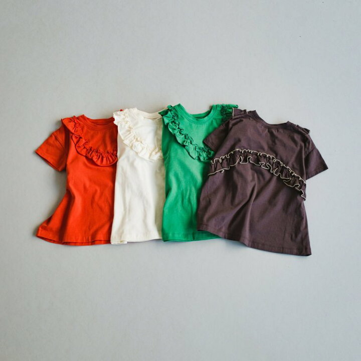 楽天市場】【CP】【SALE_30%OFF】フリルメロウTシャツ ▽▽ 女の子 p  
