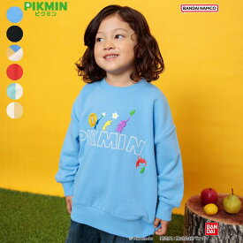【ピクミン】カラフルトレーナー ▽▽ 綿100% 男の子 女の子 BREEZE ブリーズ 子供服 キッズ ベビー スウェット 長袖 トップス PIKMIN おしゃれ かわいい かっこいい 春服 春物 エフオー FO △△ j111905