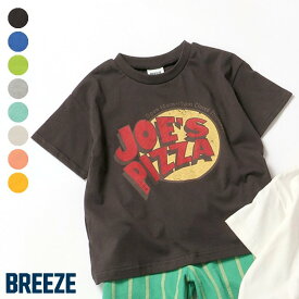 POPグラフィックTシャツ ▽▽ 男の子 女の子 BREEZE ブリーズ 子供服 キッズ ベビー 半袖 トップス プチプラ ロゴ おしゃれ かわいい かっこいい 夏服 エフオー FO △△ j307075