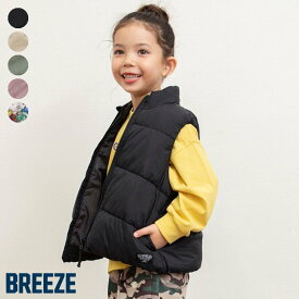 【10%OFFクーポン】【SALE_5%OFF_11/11(火)午前9:59まで】ふわ軽インサーレーションベスト ▽▽ 洗える マシンウォシャブル 男の子 女の子 ユニセックス BREEZE ブリーズ 子供服 キッズ ベビー ジュニア ライトアウター 中綿 秋 FO △△ j403905［返品不可］