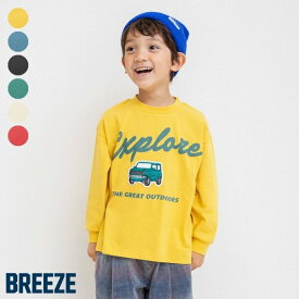 【SALE_20%OFF】6柄サガラワッペンロンT ▽▽ 綿100% 男の子 女の子 ユニセックス BREEZE ブリーズ 子供服 キッズ ベビー トップス 長袖Tシャツ 通園通学 プチプラ 秋 エフオー FO △△ j406865［返品不可］