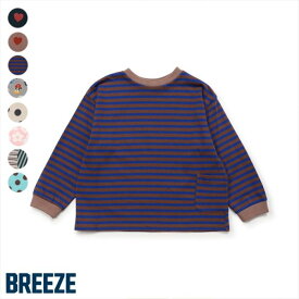 【SALE_25%OFF】【どっちも正解】DAISUKI_総柄ロンT ▽▽ 綿100% 前後着用可 男の子 女の子 ユニセックス BREEZE ブリーズ 子供服 キッズ ベビー トップス 長袖Tシャツ 通園通学 プチプラ 秋 エフオー FO △△ j406915［返品不可］