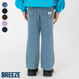 【SALE_50%OFF】フレアエブリパンツ ▽▽ 伸びる ストレッチ 女の子 BREEZE ブリーズ 子供服 キッズ ベビー ボトムス ロングパンツ 長ズボン デニム 秋 エフオー FO △△ j421945［返品不可］