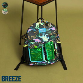 【10%OFFクーポン】【SALE_20%OFF】恐竜総柄窓付きリュック ▽▽ 男の子 BREEZE ブリーズ 子供服 キッズ ベビー バッグ 遠足 通園 通学 おしゃれ 秋 エフオー FO △△ j466905［返品不可］