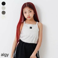 【SALE_60%OFF】パッド付きタンク ▽▽ 女の子 algy アルジー キャミソール タンクトップ おしゃれ ダン…
