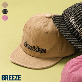 リボンキャップ ▽▽ 男の子 女の子 ユニセックス BREEZE ブリーズ 子供服 キッズ ベビー チェック柄 帽子 お出かけ 春 エフオー FO △△ j168926