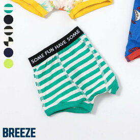 _無地・ボーダーボクサーパンツ ▽▽ 綿100% 男の子 BREEZE ブリーズ 子供服 キッズ ベビー ブリーフパンツ 下着 おしゃれ 春 エフオー FO △△ j151036