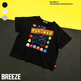 【SALE_30%OFF】パックマンコラボ_Tシャツ ▽▽綿100% 男の子 BREEZE ブリーズ 子供服 キッズ ベビー トップス 半袖 おしゃれ 夏 エフオー FO △△ j307666［返品不可］