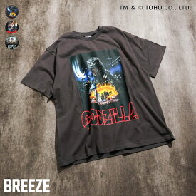 【クーポンでさらに10%OFF】【新作】【リンク】WEB限定_ゴジラプリントTシャツ(大人) ▽▽綿100% 男の子 女の子 ユニセックス BREEZE ブリーズ 子供服 キッズ ベビー おしゃれ かわいい 夏 エフオー FO △△ j316906
