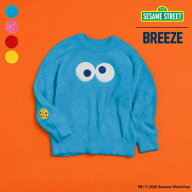 【新作】SESAME_STREET_なりきりシャギーニット ▽▽ 男の子 女の子 ユニセックス BREEZE ブリーズ 子供…