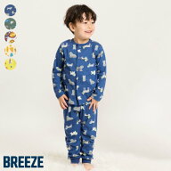 WEB限定_前あきバラエティパジャマ ▽▽ 綿100% 男の子 BREEZE ブリーズ 子供服 キッズ ベビー 上下セッ…