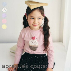 【ポイント5倍】アソートモチーフTシャツ｜7days_Style ▽▽ 綿100% 女の子 アプレレクール 子供服 キッズ ベビー トップス ロンT 長袖 通園通学 プチプラ 恐竜 車 エフオー FO △△ v106926