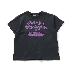 ロゴハートあきTシャツ ▽▽ 女の子 BREEZE ブリーズ 子供服 ブランド キッズ ベビー 半袖 Tシャツ トップス おしゃれ かわいい 夏服 夏 夏物 エフオー FO △△ j207074